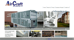 Desktop Screenshot of aircraftairhandling.com